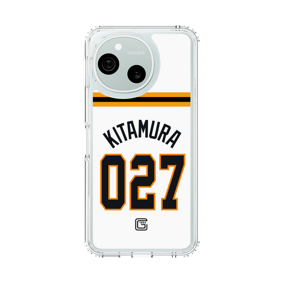 スリムプロテクションケース［ 読売ジャイアンツ - #027 KITAMURA - ホーム ］