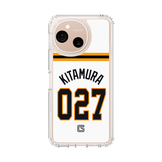 スリムプロテクションケース［ 読売ジャイアンツ - #027 KITAMURA - ホーム ］
