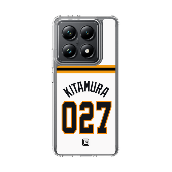 スリムプロテクションケース［ 読売ジャイアンツ - #027 KITAMURA - ホーム ］