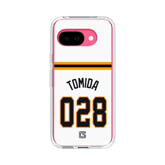 スリムプロテクションケース［ 読売ジャイアンツ - #028 TOMIDA - ホーム ］