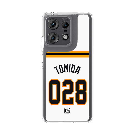 スリムプロテクションケース［ 読売ジャイアンツ - #028 TOMIDA - ホーム ］