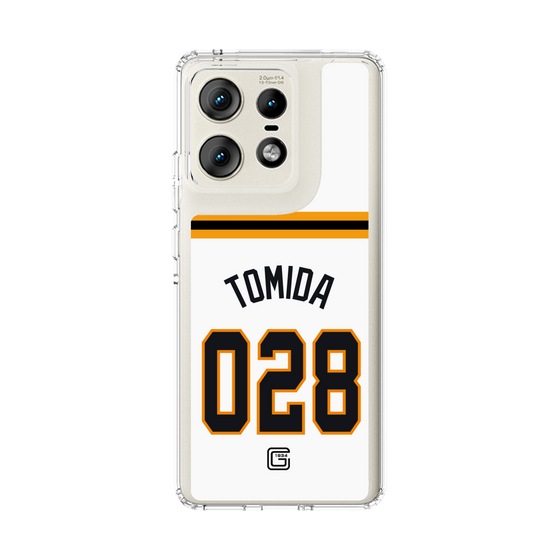スリムプロテクションケース［ 読売ジャイアンツ - #028 TOMIDA - ホーム ］