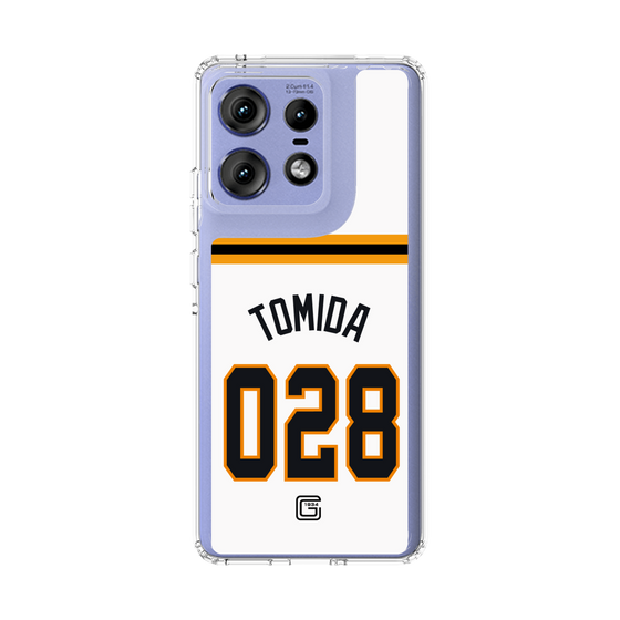 スリムプロテクションケース［ 読売ジャイアンツ - #028 TOMIDA - ホーム ］