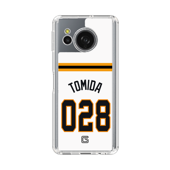 スリムプロテクションケース［ 読売ジャイアンツ - #028 TOMIDA - ホーム ］
