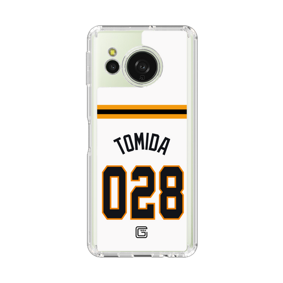 スリムプロテクションケース［ 読売ジャイアンツ - #028 TOMIDA - ホーム ］