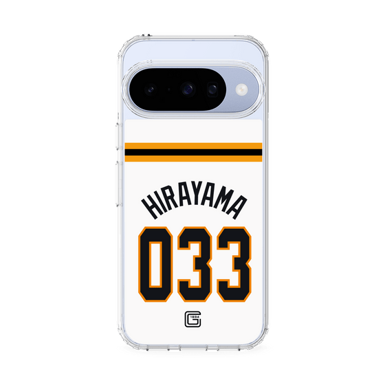 スリムプロテクションケース［ 読売ジャイアンツ - #033 HIRAYAMA - ホーム ］