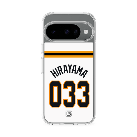スリムプロテクションケース［ 読売ジャイアンツ - #033 HIRAYAMA - ホーム ］