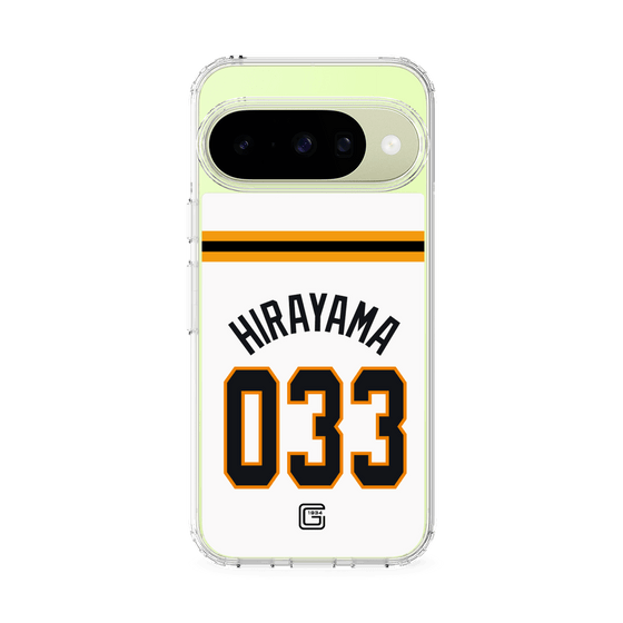 スリムプロテクションケース［ 読売ジャイアンツ - #033 HIRAYAMA - ホーム ］