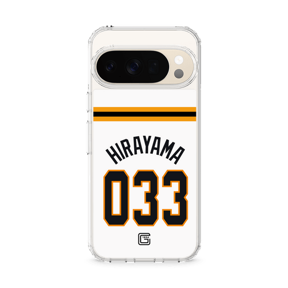 スリムプロテクションケース［ 読売ジャイアンツ - #033 HIRAYAMA - ホーム ］