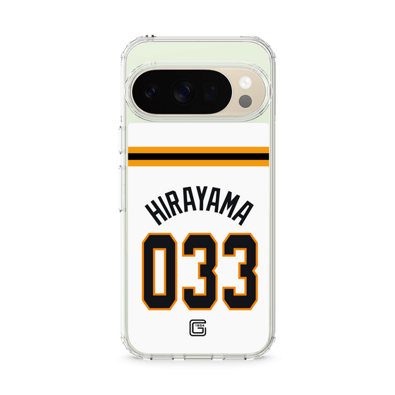 スリムプロテクションケース［ 読売ジャイアンツ - #033 HIRAYAMA - ホーム ］