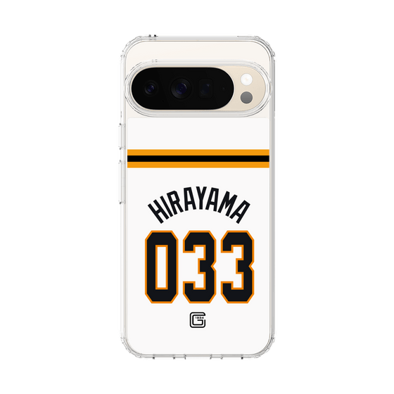 スリムプロテクションケース［ 読売ジャイアンツ - #033 HIRAYAMA - ホーム ］