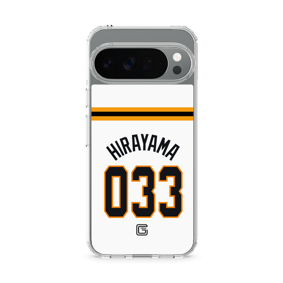スリムプロテクションケース［ 読売ジャイアンツ - #033 HIRAYAMA - ホーム ］