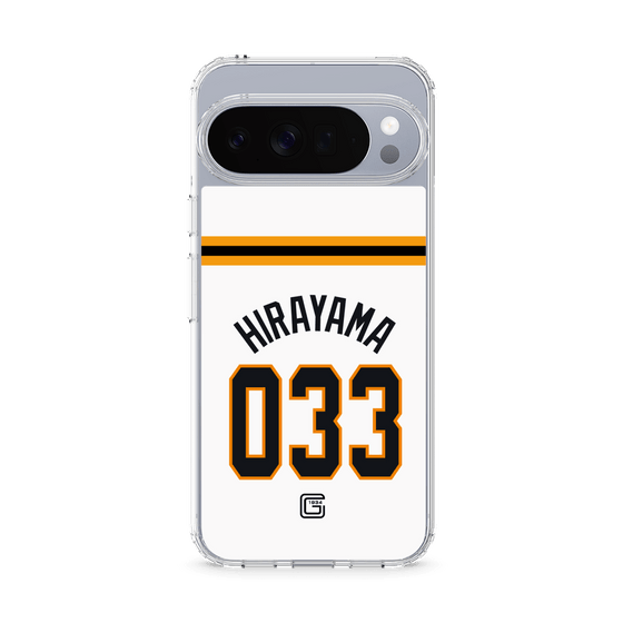 スリムプロテクションケース［ 読売ジャイアンツ - #033 HIRAYAMA - ホーム ］