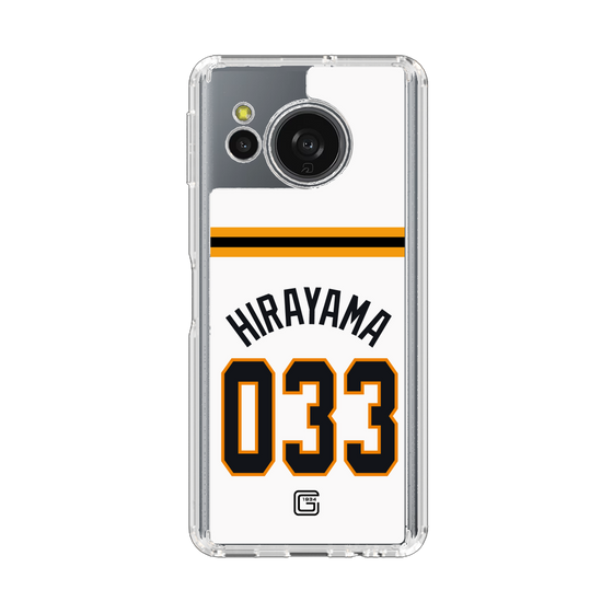 スリムプロテクションケース［ 読売ジャイアンツ - #033 HIRAYAMA - ホーム ］