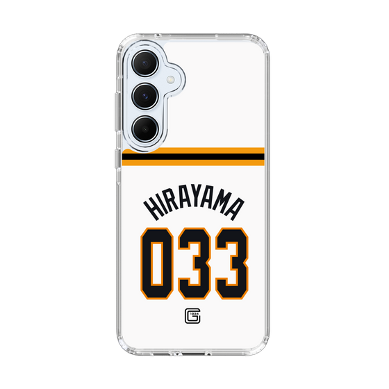 スリムプロテクションケース［ 読売ジャイアンツ - #033 HIRAYAMA - ホーム ］