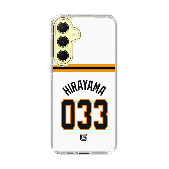 スリムプロテクションケース［ 読売ジャイアンツ - #033 HIRAYAMA - ホーム ］