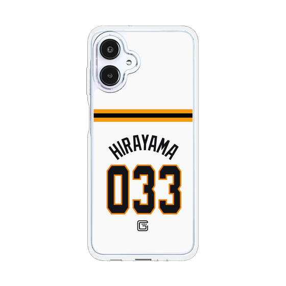 スリムプロテクションケース［ 読売ジャイアンツ - #033 HIRAYAMA - ホーム ］