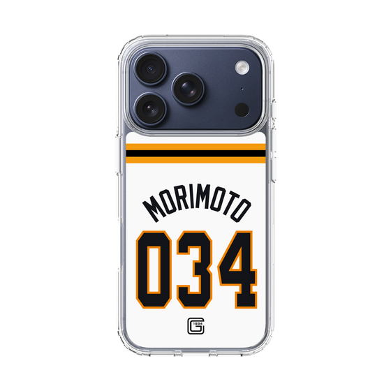 スリムプロテクションケース［ 読売ジャイアンツ - #034 MORIMOTO - ホーム ］