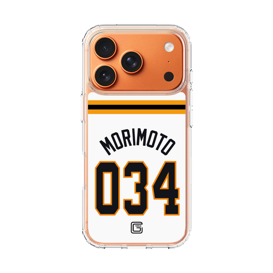 スリムプロテクションケース［ 読売ジャイアンツ - #034 MORIMOTO - ホーム ］