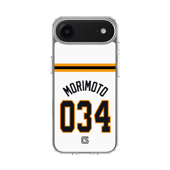 スリムプロテクションケース［ 読売ジャイアンツ - #034 MORIMOTO - ホーム ］