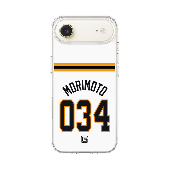 スリムプロテクションケース［ 読売ジャイアンツ - #034 MORIMOTO - ホーム ］