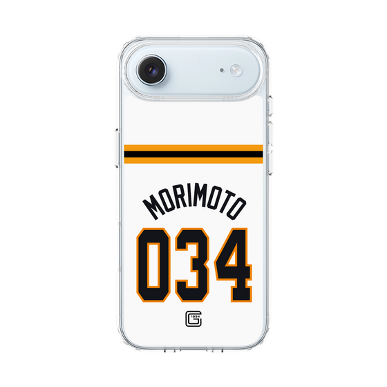 スリムプロテクションケース［ 読売ジャイアンツ - #034 MORIMOTO - ホーム ］