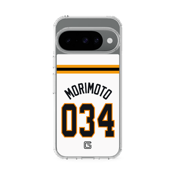 スリムプロテクションケース［ 読売ジャイアンツ - #034 MORIMOTO - ホーム ］