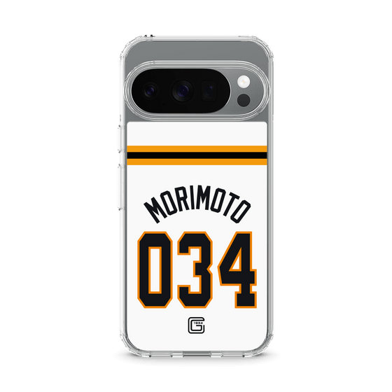 スリムプロテクションケース［ 読売ジャイアンツ - #034 MORIMOTO - ホーム ］