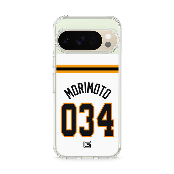 スリムプロテクションケース［ 読売ジャイアンツ - #034 MORIMOTO - ホーム ］