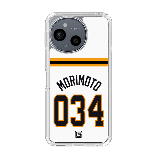スリムプロテクションケース［ 読売ジャイアンツ - #034 MORIMOTO - ホーム ］