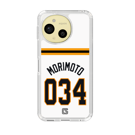 スリムプロテクションケース［ 読売ジャイアンツ - #034 MORIMOTO - ホーム ］
