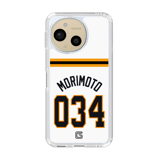 スリムプロテクションケース［ 読売ジャイアンツ - #034 MORIMOTO - ホーム ］