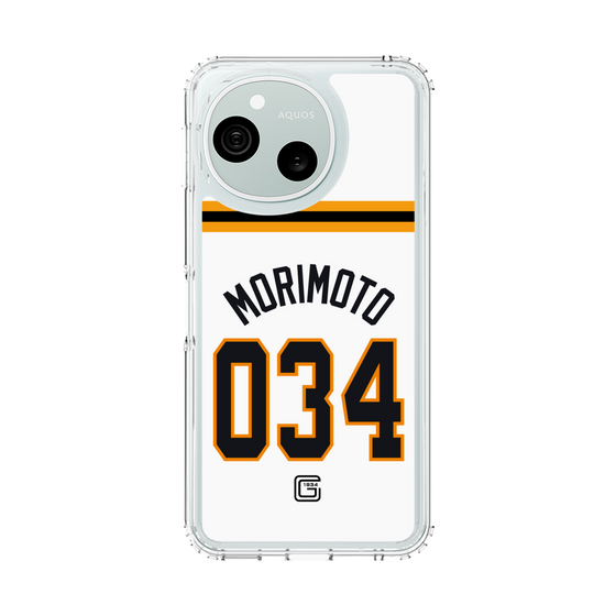 スリムプロテクションケース［ 読売ジャイアンツ - #034 MORIMOTO - ホーム ］