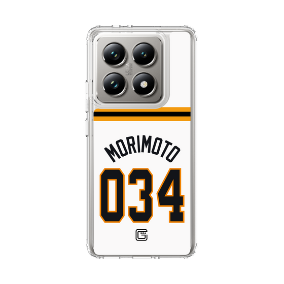 スリムプロテクションケース［ 読売ジャイアンツ - #034 MORIMOTO - ホーム ］