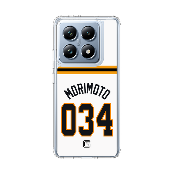 スリムプロテクションケース［ 読売ジャイアンツ - #034 MORIMOTO - ホーム ］
