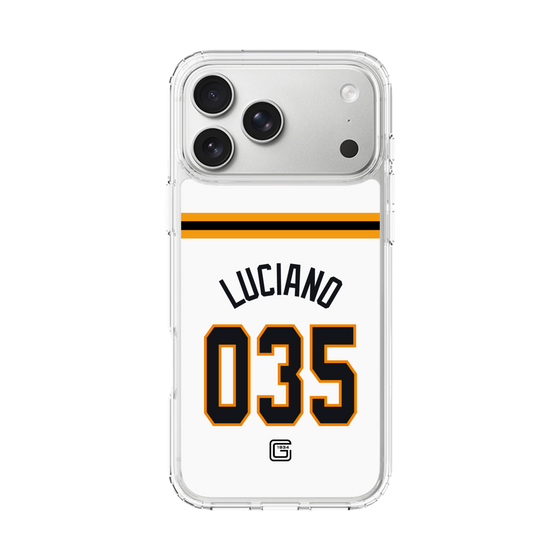 スリムプロテクションケース［ 読売ジャイアンツ - #035 LUCIANO - ホーム ］