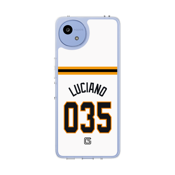 スリムプロテクションケース［ 読売ジャイアンツ - #035 LUCIANO - ホーム ］