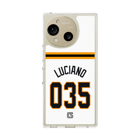 スリムプロテクションケース［ 読売ジャイアンツ - #035 LUCIANO - ホーム ］