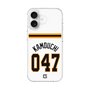 スリムプロテクションケース［ 読売ジャイアンツ - #047 KAMOUCHI - ホーム ］