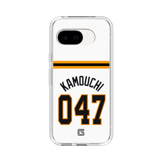 スリムプロテクションケース［ 読売ジャイアンツ - #047 KAMOUCHI - ホーム ］