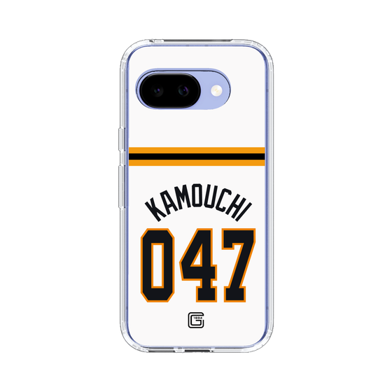スリムプロテクションケース［ 読売ジャイアンツ - #047 KAMOUCHI - ホーム ］