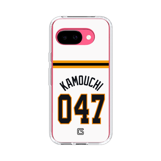 スリムプロテクションケース［ 読売ジャイアンツ - #047 KAMOUCHI - ホーム ］