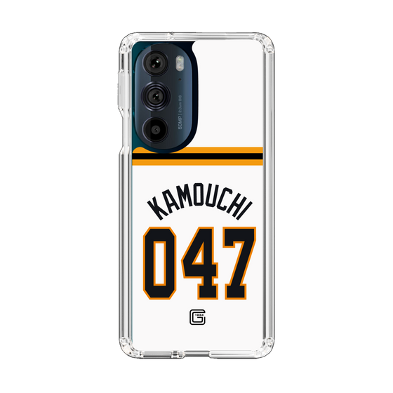 スリムプロテクションケース［ 読売ジャイアンツ - #047 KAMOUCHI - ホーム ］