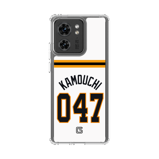 スリムプロテクションケース［ 読売ジャイアンツ - #047 KAMOUCHI - ホーム ］