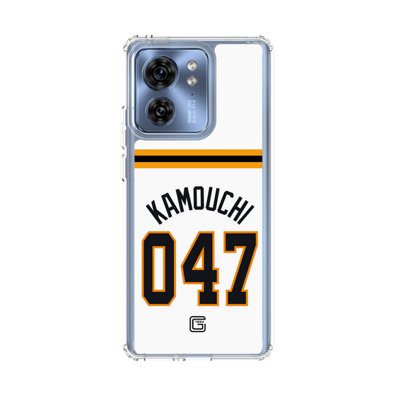スリムプロテクションケース［ 読売ジャイアンツ - #047 KAMOUCHI - ホーム ］