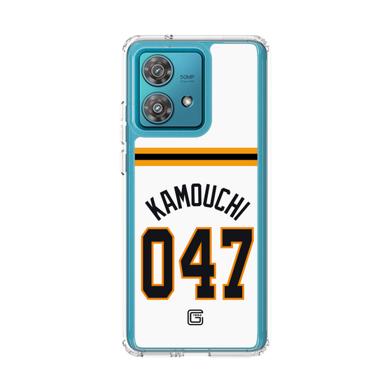 スリムプロテクションケース［ 読売ジャイアンツ - #047 KAMOUCHI - ホーム ］