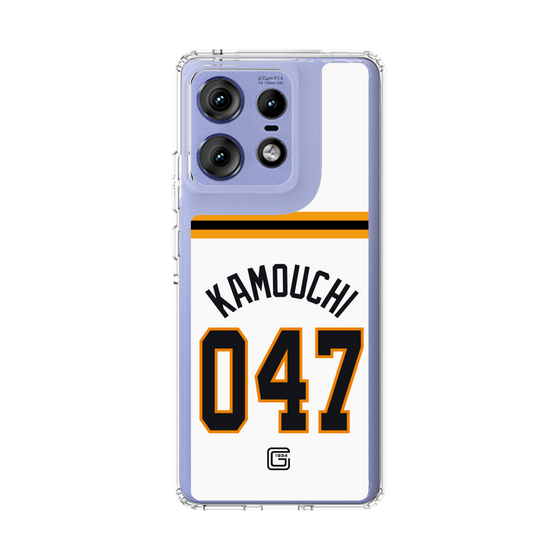 スリムプロテクションケース［ 読売ジャイアンツ - #047 KAMOUCHI - ホーム ］