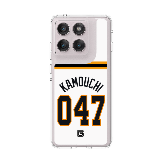 スリムプロテクションケース［ 読売ジャイアンツ - #047 KAMOUCHI - ホーム ］