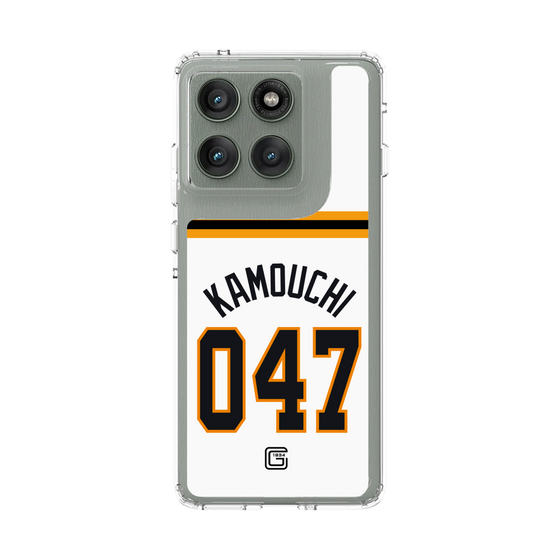 スリムプロテクションケース［ 読売ジャイアンツ - #047 KAMOUCHI - ホーム ］