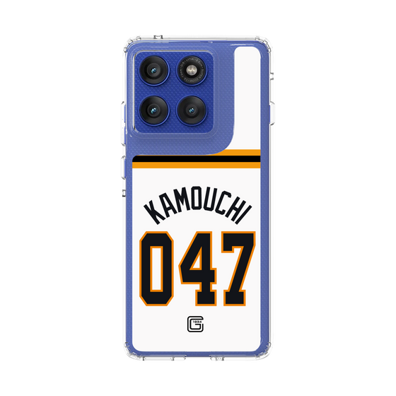 スリムプロテクションケース［ 読売ジャイアンツ - #047 KAMOUCHI - ホーム ］